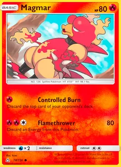 Magmar (Ultra Prism #18/156)