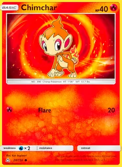 Chimchar (Ultra Prism #20/156)