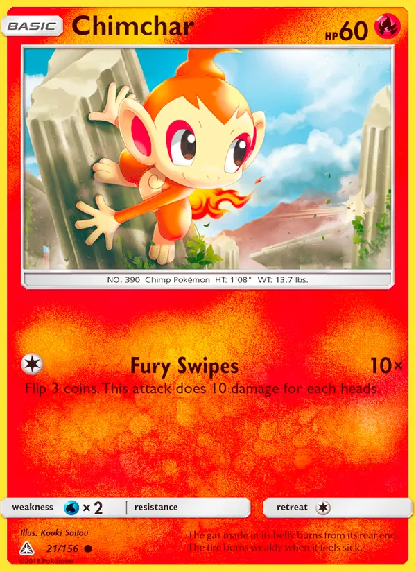 Chimchar (Ultra Prism #21/156)