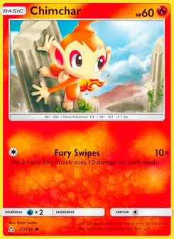 Chimchar (Ultra Prism #21/156)