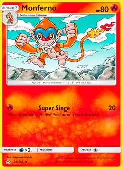 Monferno (Ultra Prism #22/156)