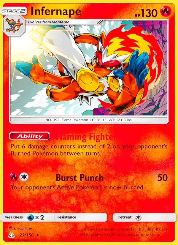 Infernape (Ultra Prism #23/156)