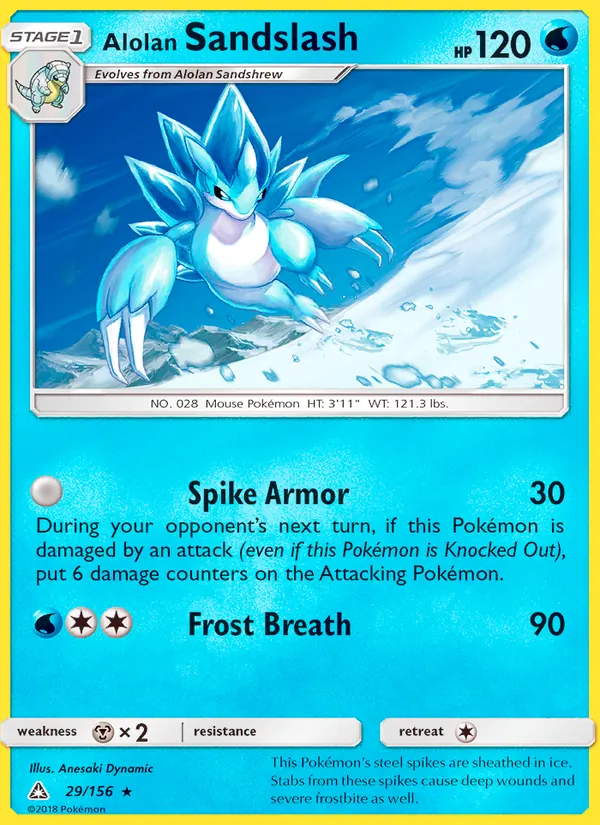 Alolan Sandslash (Ultra Prism #29/156)