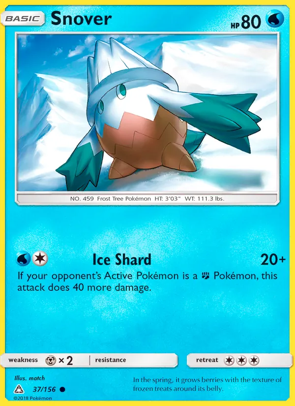 Snover (Ultra Prism #37/156)