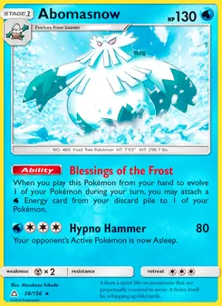 Abomasnow (Ultra Prism #38/156)