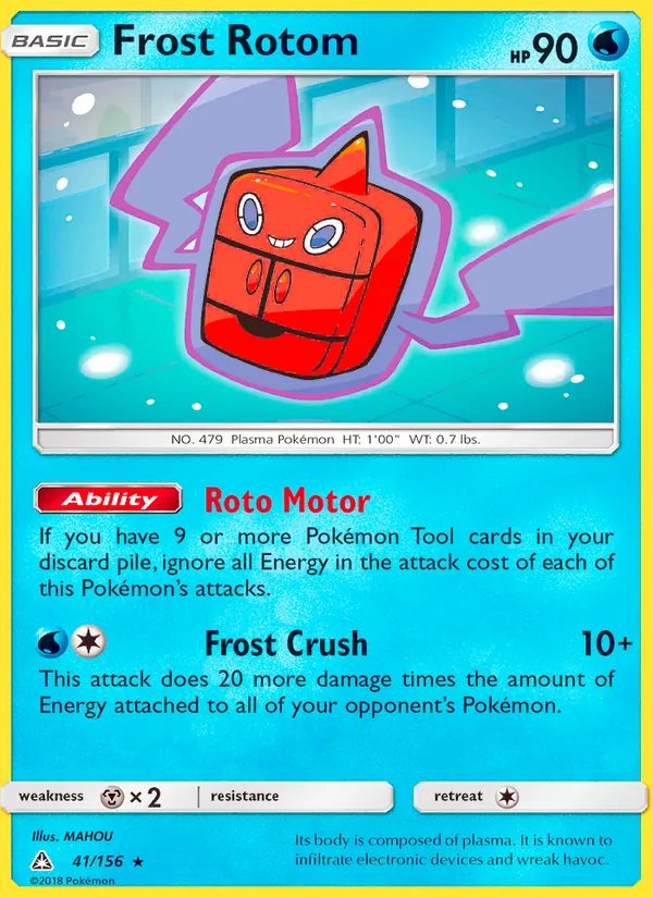 Frost Rotom (Ultra Prism #41/156)