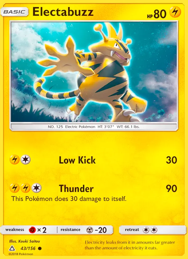Electabuzz (Ultra Prism #43/156)