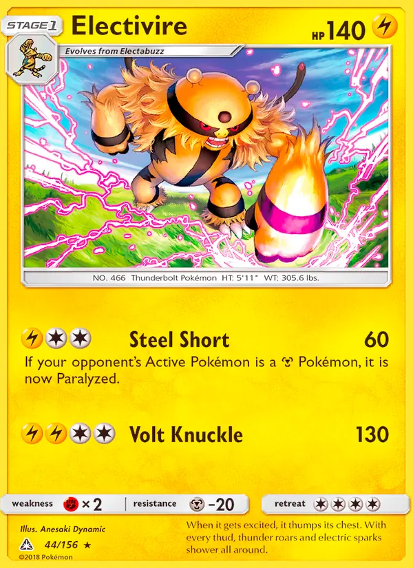 Electivire (Ultra Prism #44/156)
