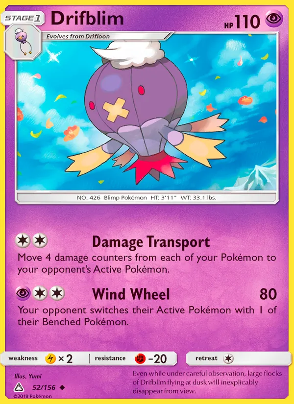 Drifblim (Ultra Prism #52/156)