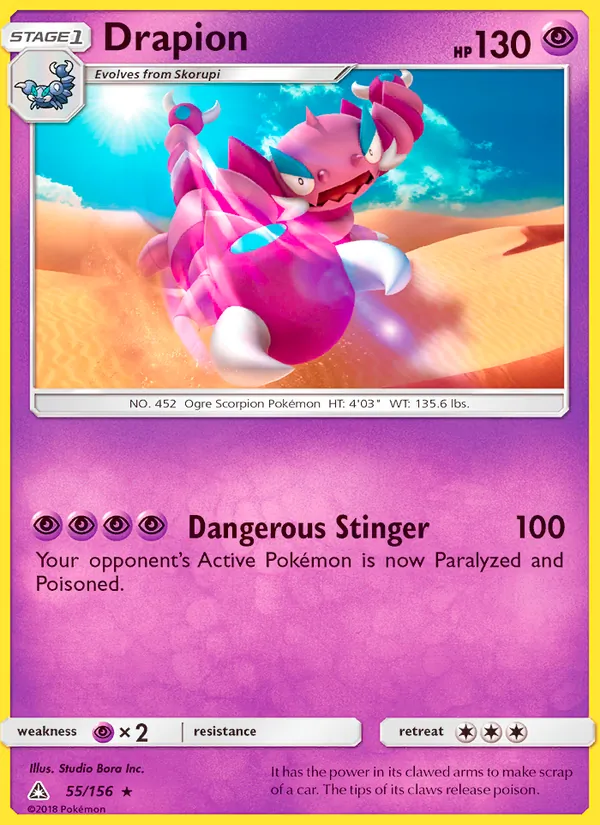 Drapion (Ultra Prism #55/156)