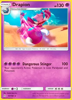 Drapion (Ultra Prism #55/156)