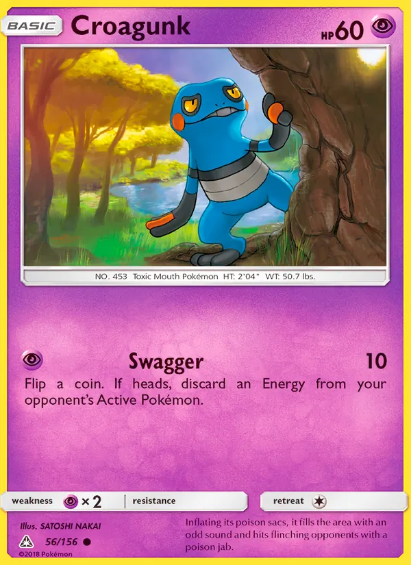 Croagunk (Ultra Prism #56/156)