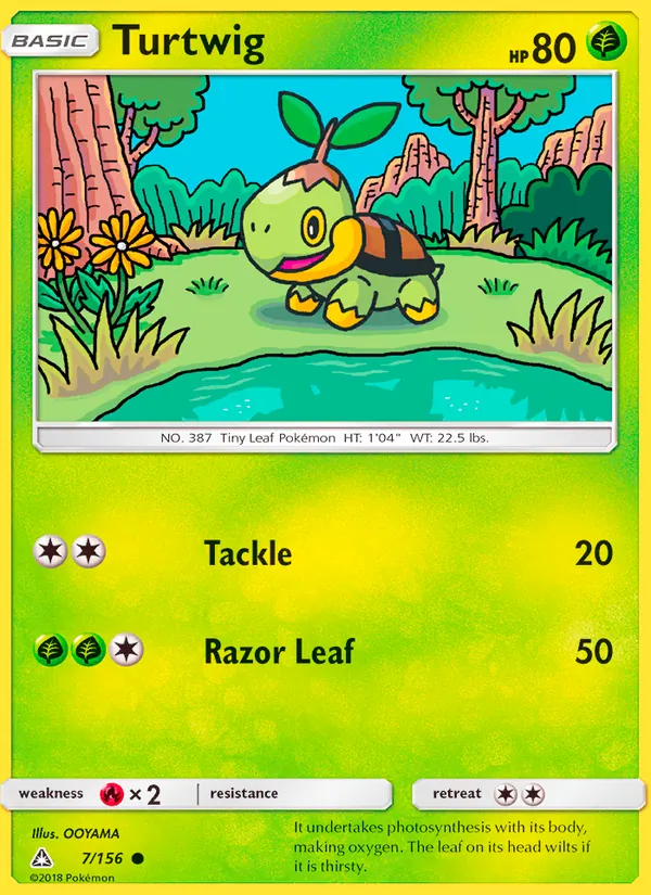 Turtwig (Ultra Prism #7/156)