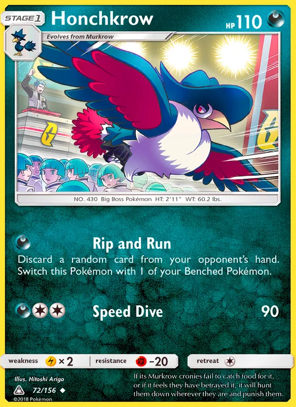 Honchkrow (Ultra Prism #72/156)