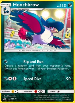 Honchkrow (Ultra Prism #72/156)