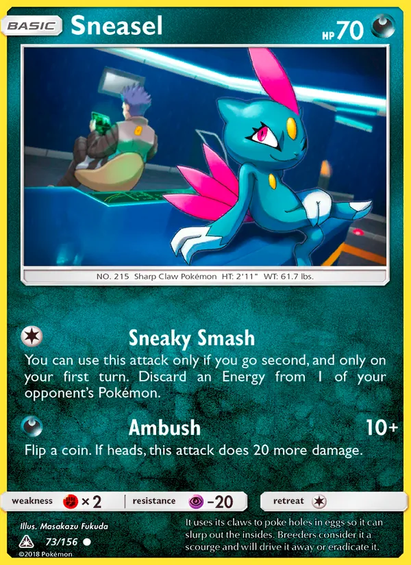 Sneasel (Ultra Prism #73/156)