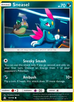 Sneasel (Ultra Prism #73/156)