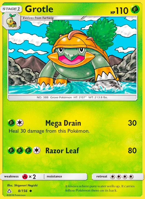 Grotle (Ultra Prism #8/156)