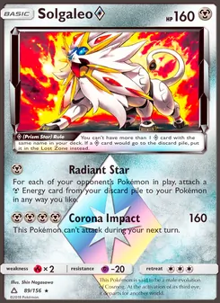 Solgaleo ◇ (Ultra Prism #89/156)