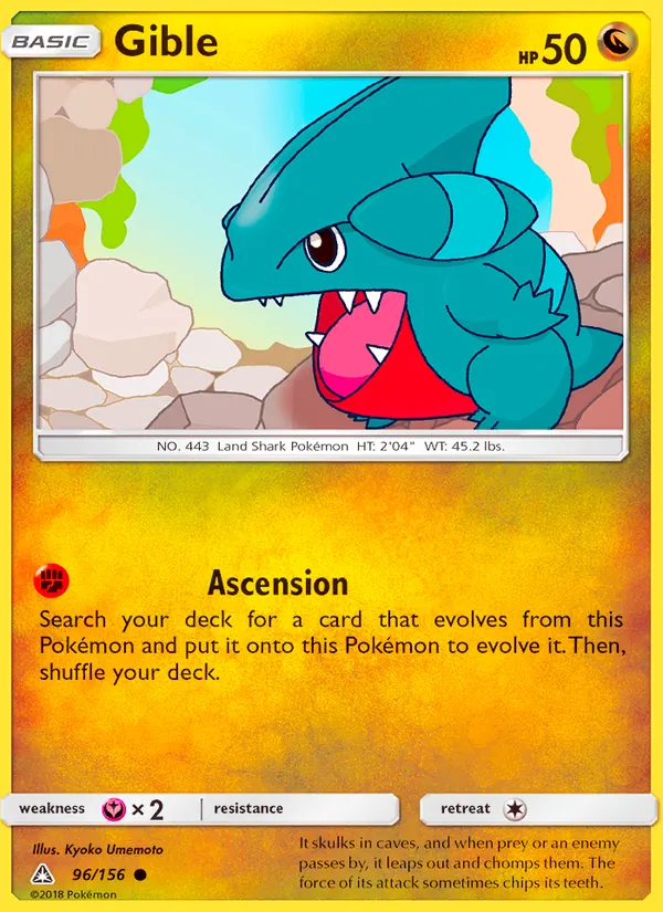 Gible (Ultra Prism #96/156)