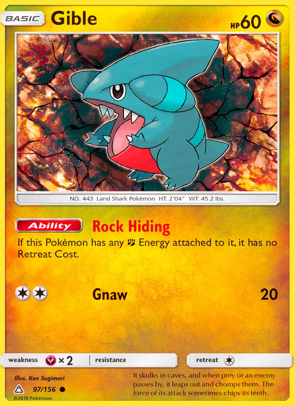Gible (Ultra Prism #97/156)
