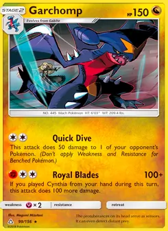 Garchomp (Ultra Prism #99/156)