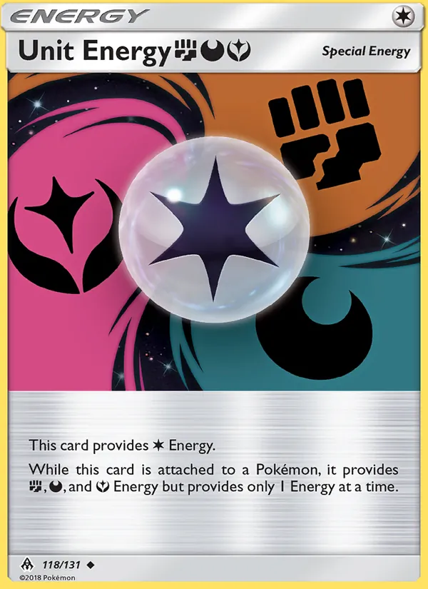 Unit Energy FightingDarknessFairy (Forbidden Light #118/131)