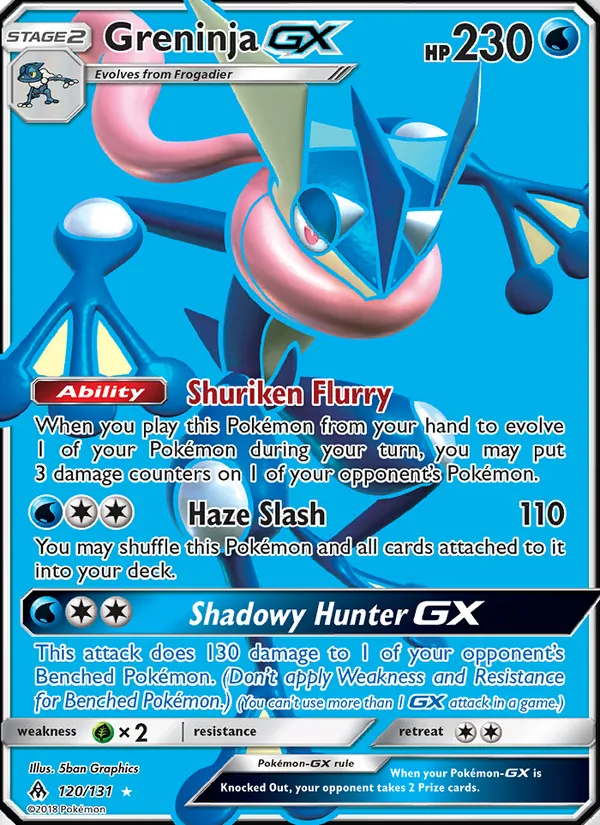 Greninja GX (Forbidden Light #120/131)