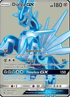 Dialga GX (Forbidden Light #125/131)