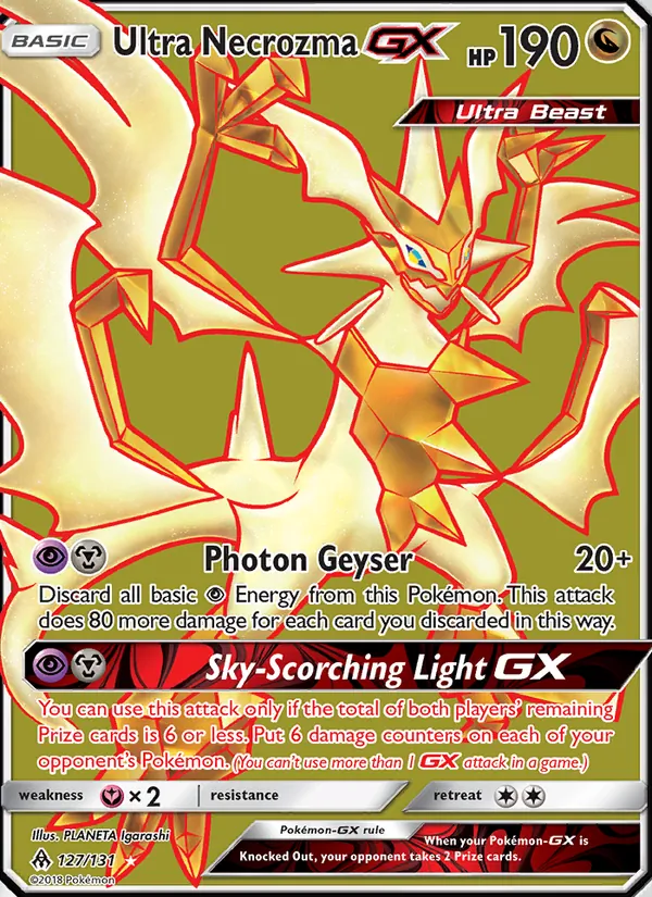 Ultra Necrozma GX (Forbidden Light #127/131)