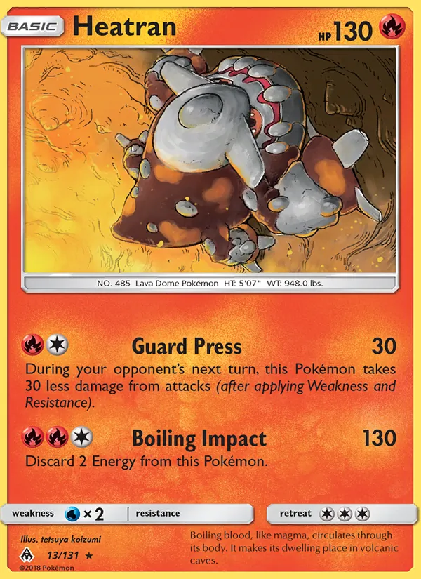 Heatran (Forbidden Light #13/131)