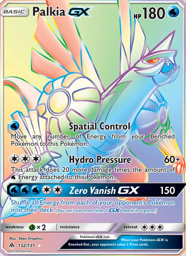 Palkia GX (Forbidden Light #132/131)