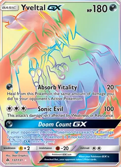 Yveltal GX (Forbidden Light #137/131)