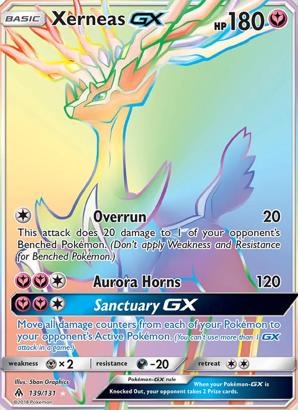 Xerneas GX (Forbidden Light #139/131)