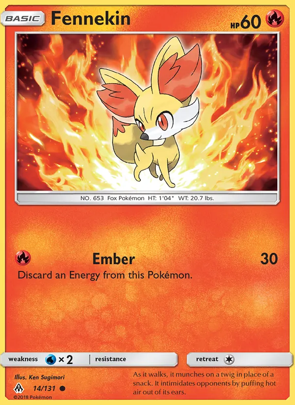 Fennekin (Forbidden Light #14/131)