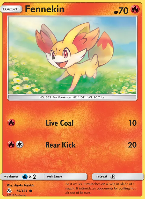Fennekin (Forbidden Light #15/131)