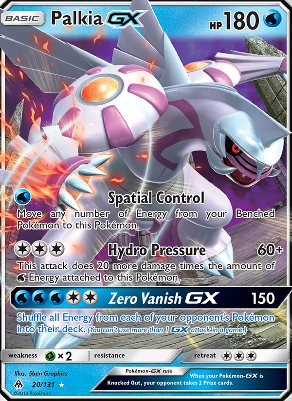 Palkia GX (Forbidden Light #20/131)