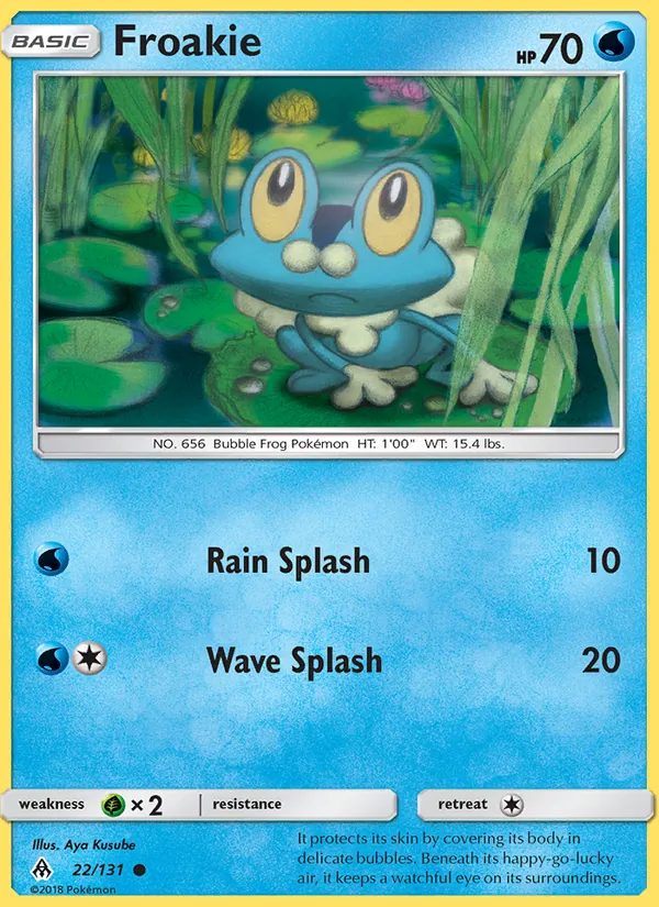 Froakie (Forbidden Light #22/131)