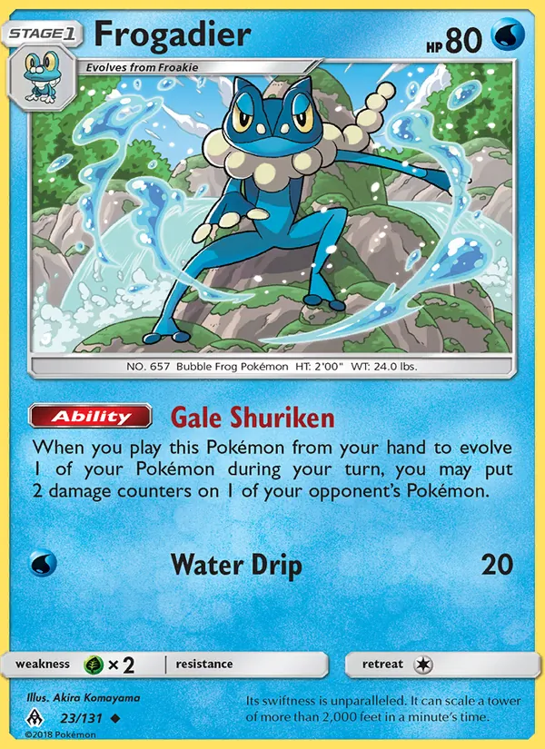 Frogadier (Forbidden Light #23/131)