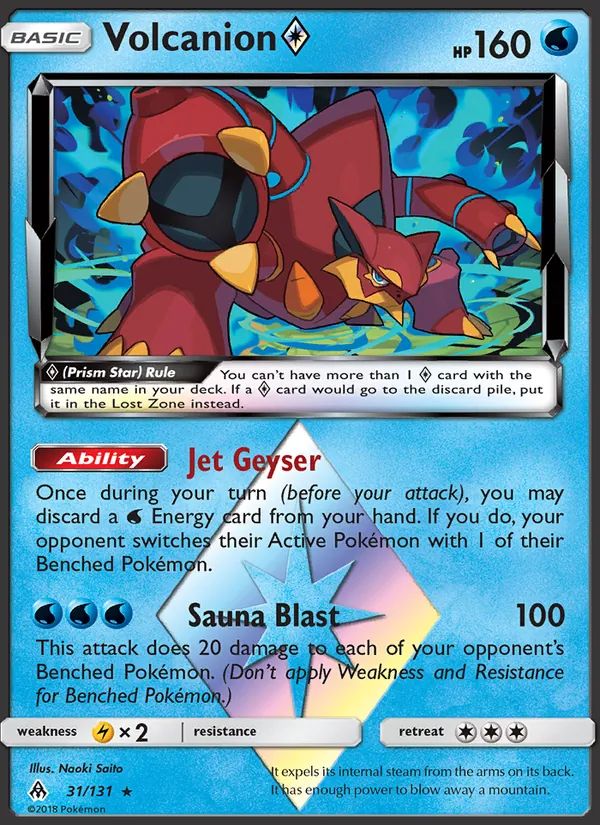 Volcanion ◇ (Forbidden Light #31/131)