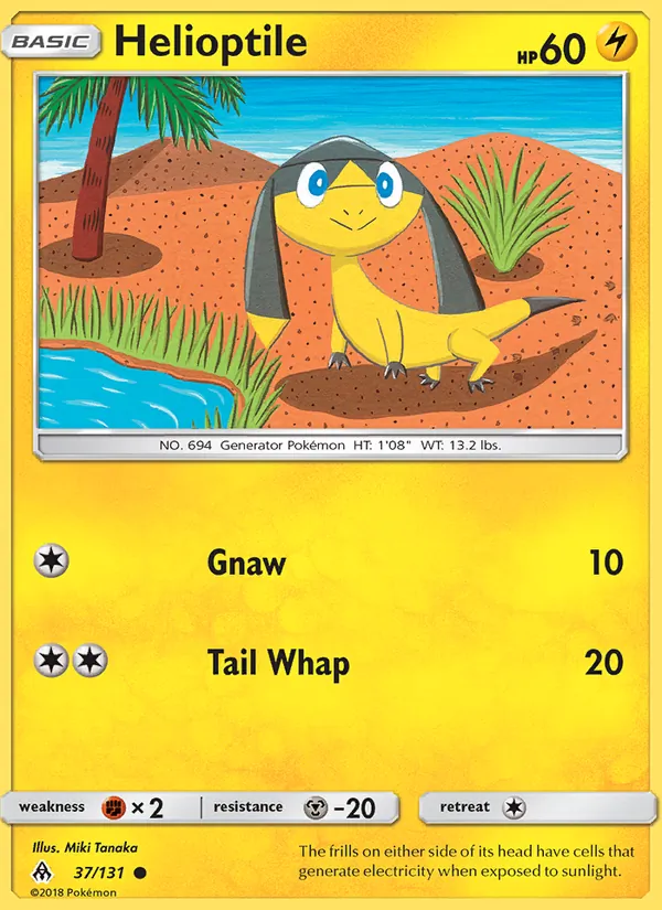 Helioptile (Forbidden Light #37/131)