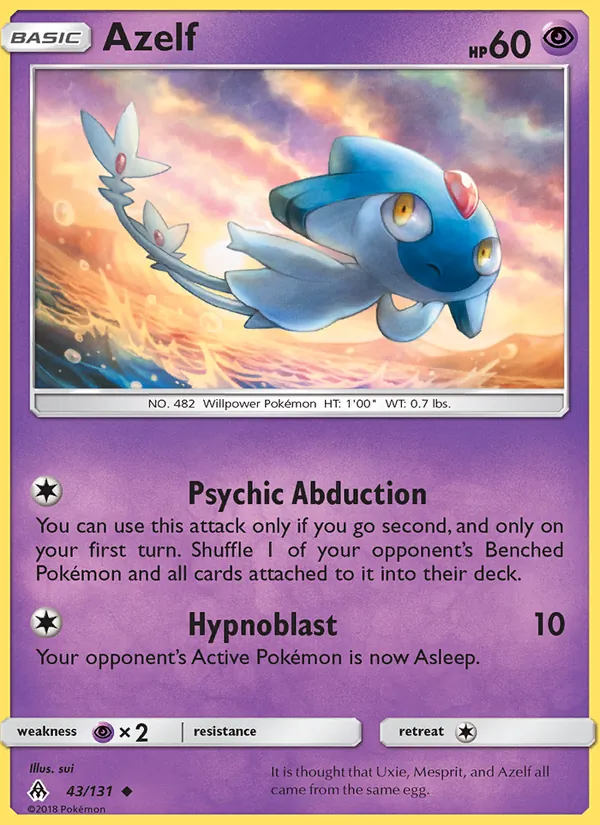 Azelf (Forbidden Light #43/131)