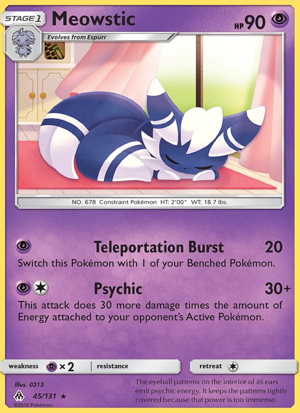 Meowstic (Forbidden Light #45/131)