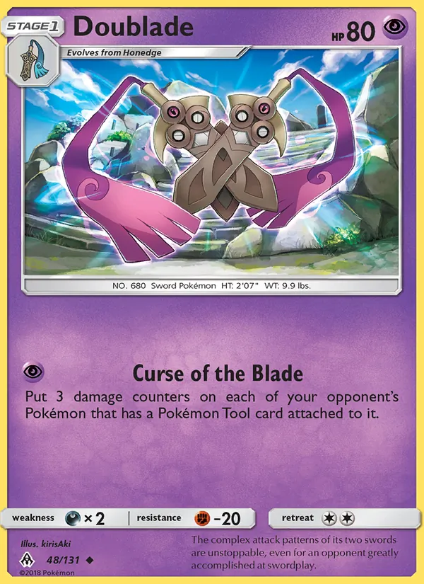 Doublade (Forbidden Light #48/131)