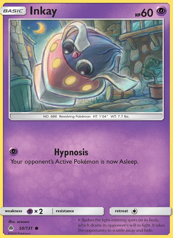 Inkay (Forbidden Light #50/131)