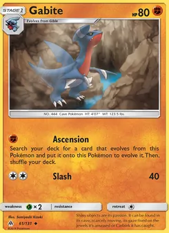 Gabite (Forbidden Light #61/131)