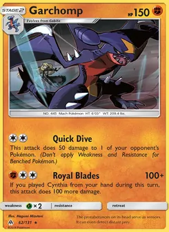 Garchomp (Forbidden Light #62/131)