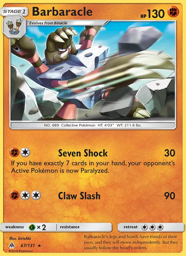 Barbaracle (Forbidden Light #67/131)