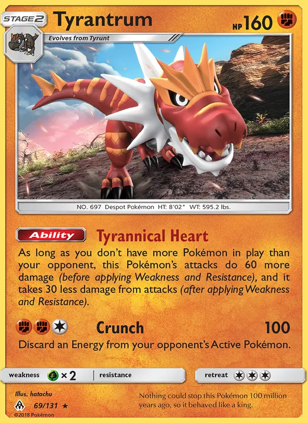 Tyrantrum (Forbidden Light #69/131)