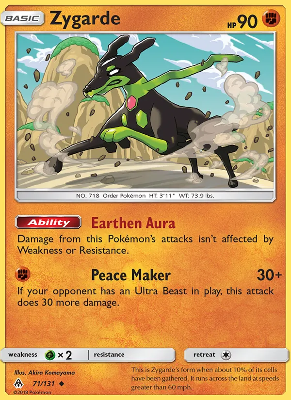 Zygarde (Forbidden Light #71/131)